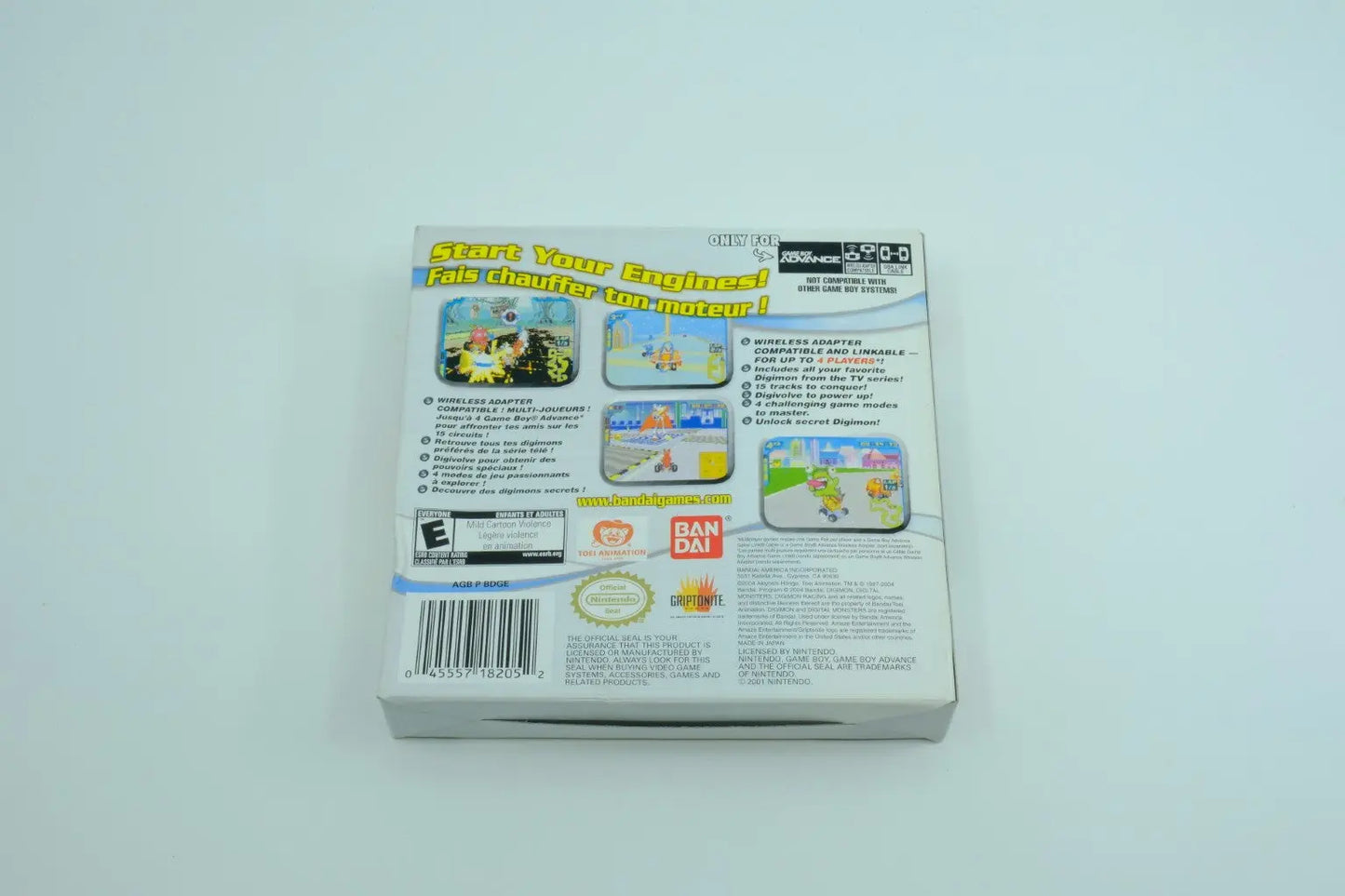 Digimon Racing – Complete in Box RetroGate - Your Gateway to Classic Gaming