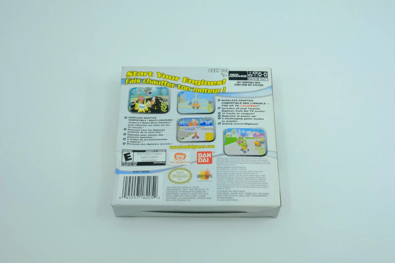 Digimon Racing – Complete in Box RetroGate - Your Gateway to Classic Gaming