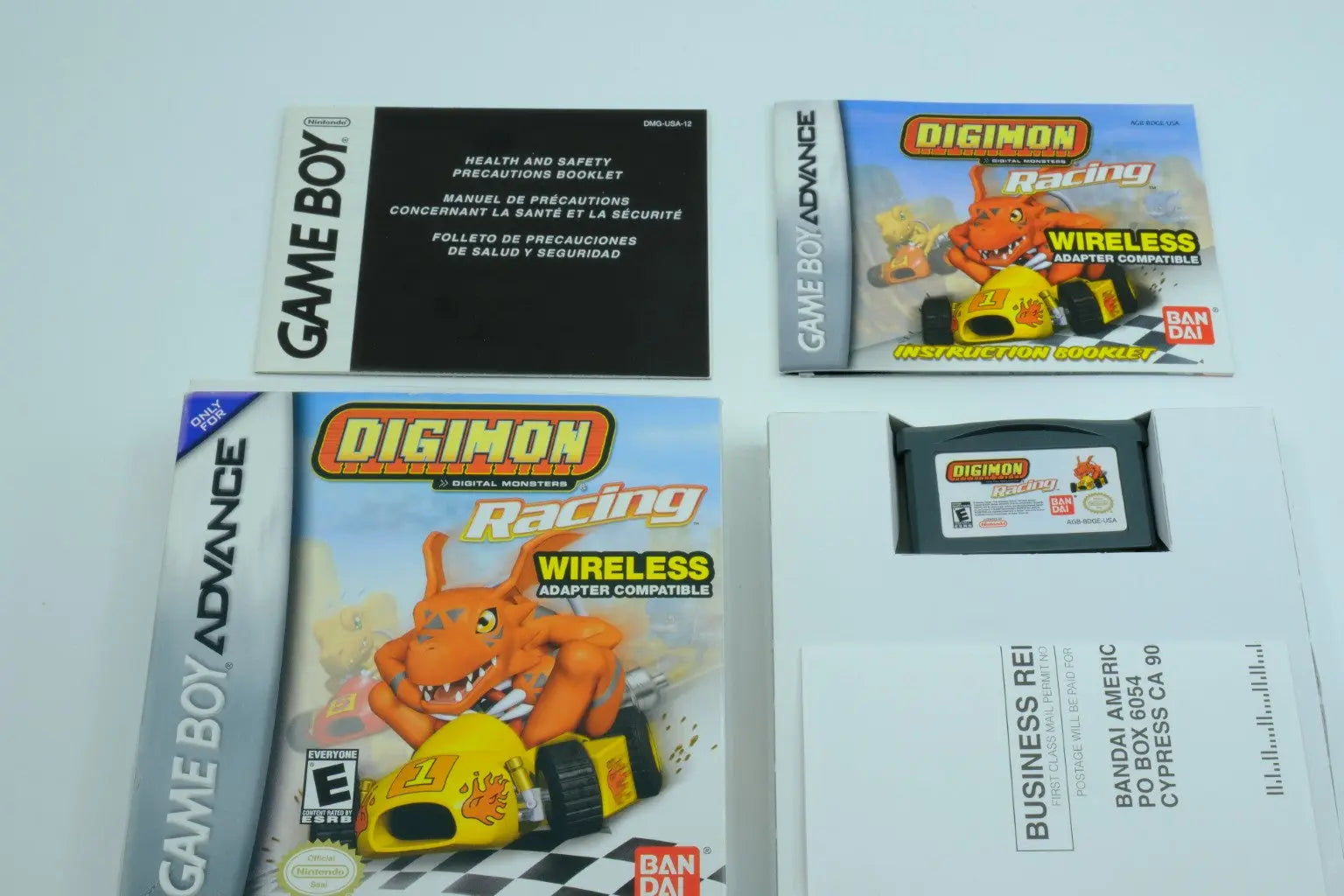 Digimon Racing – Complete in Box RetroGate - Your Gateway to Classic Gaming