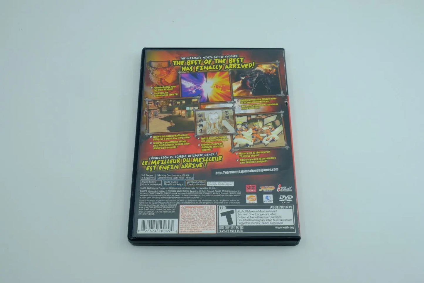 Naruto: Ultimate Ninja 3 – Complete in Box RetroGate - Your Gateway to Classic Gaming