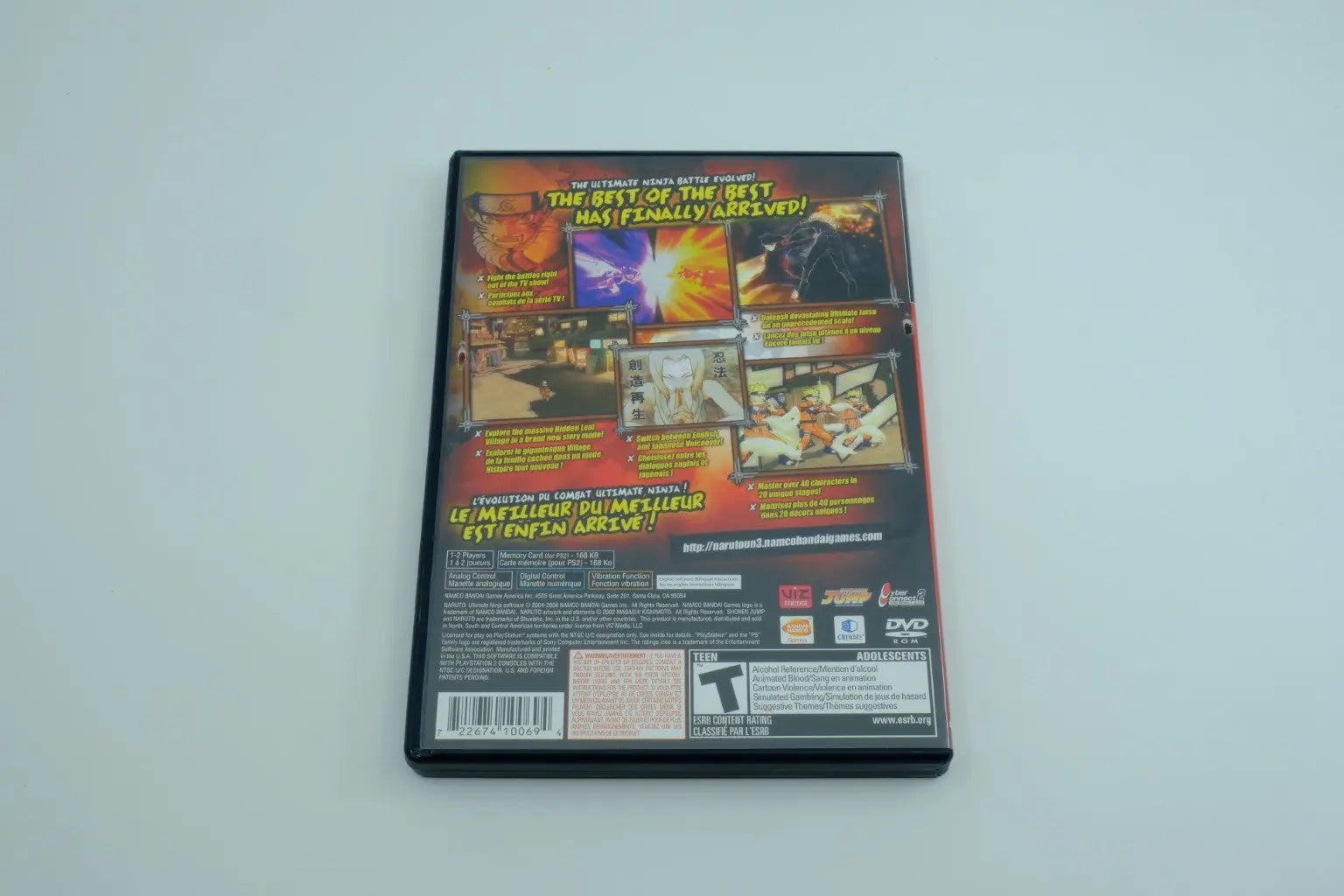 Naruto: Ultimate Ninja 3 – Complete in Box RetroGate - Your Gateway to Classic Gaming
