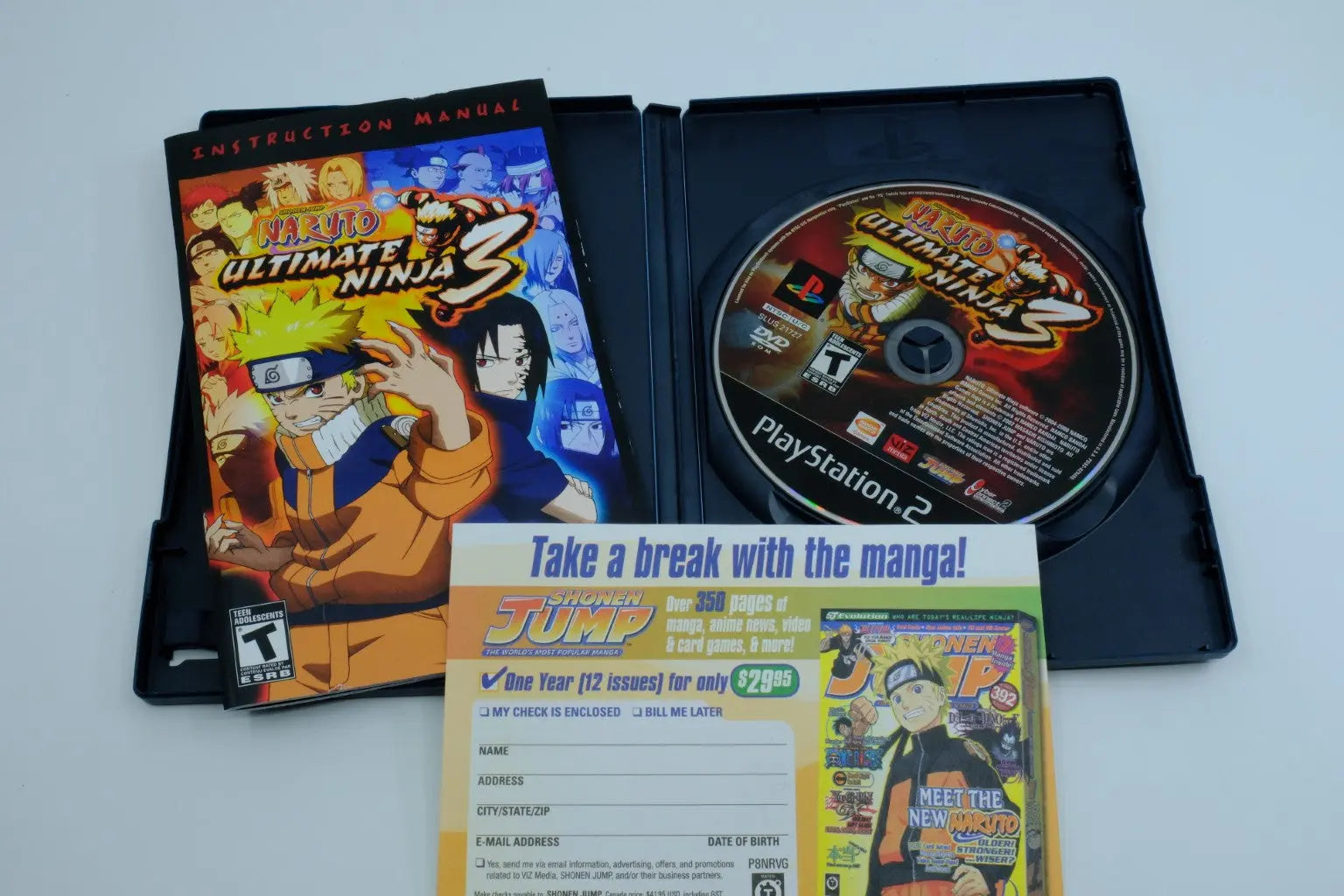 Naruto: Ultimate Ninja 3 – Complete in Box RetroGate - Your Gateway to Classic Gaming