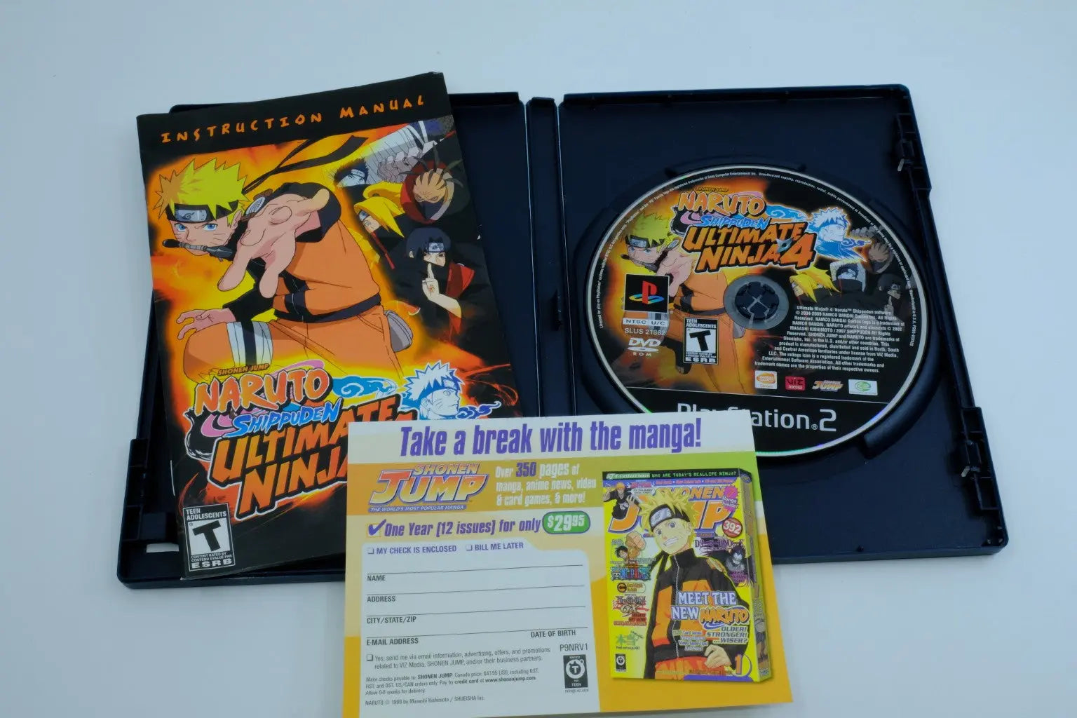Naruto Shippuden: Ultimate Ninja 4 – Complete in Box RetroGate - Your Gateway to Classic Gaming