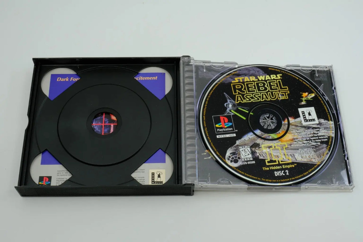 Star Wars Rebel Assault II: The Hidden Empire – Complete in Box RetroGate - Your Gateway to Classic Gaming