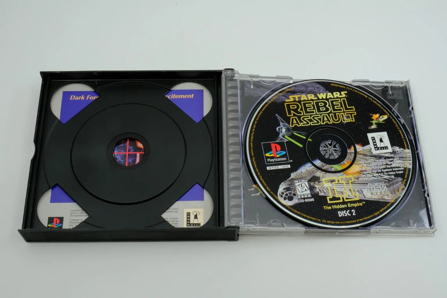 Star Wars Rebel Assault II: The Hidden Empire – Complete in Box RetroGate - Your Gateway to Classic Gaming