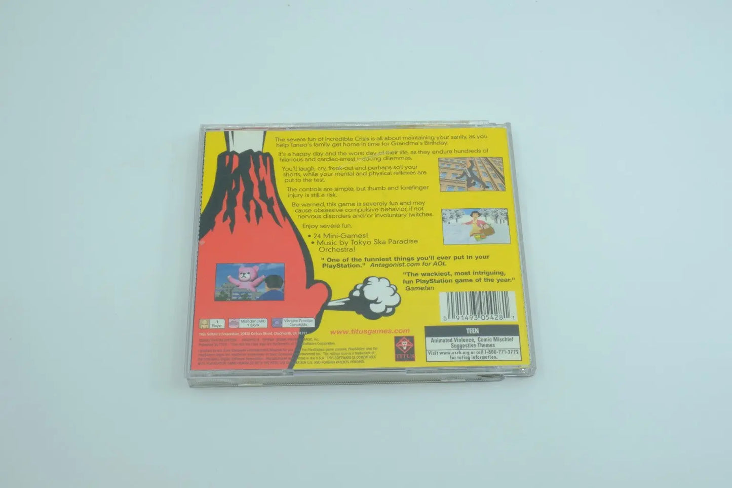 Incredible Crisis – Complete in Box RetroGate - Your Gateway to Classic Gaming