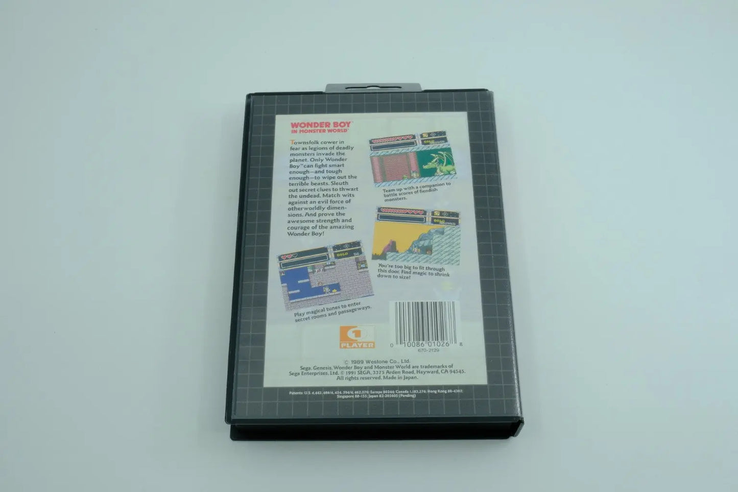 Wonder Boy in Monster World – Complete in Box RetroGate - Your Gateway to Classic Gaming