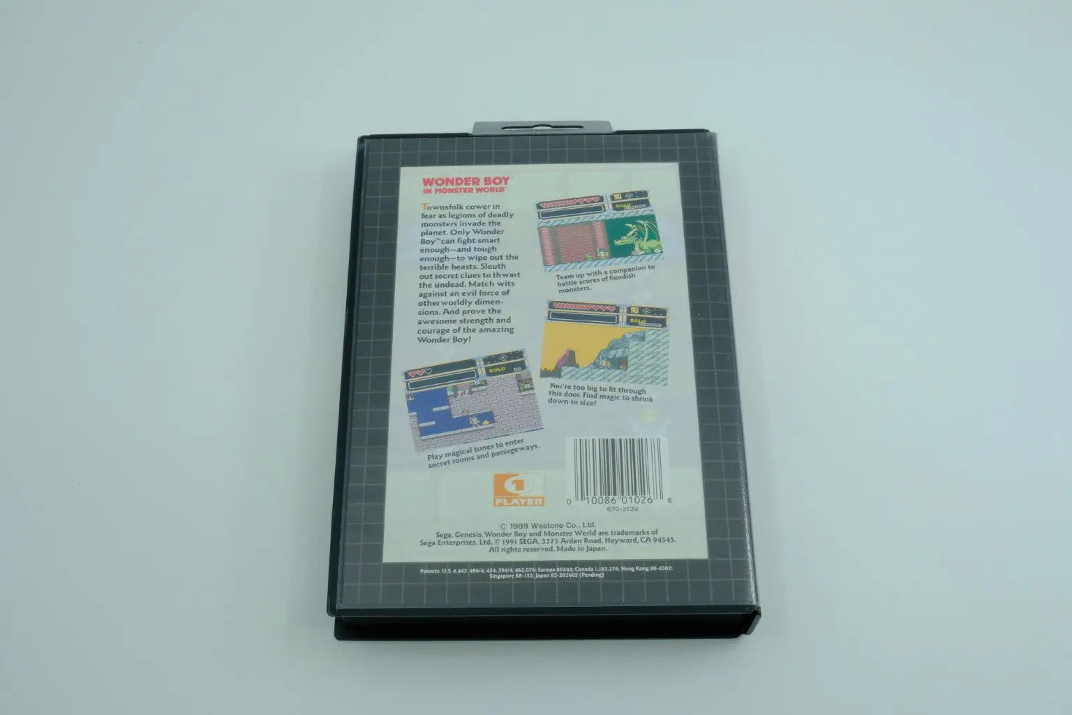 Wonder Boy in Monster World – Complete in Box RetroGate - Your Gateway to Classic Gaming