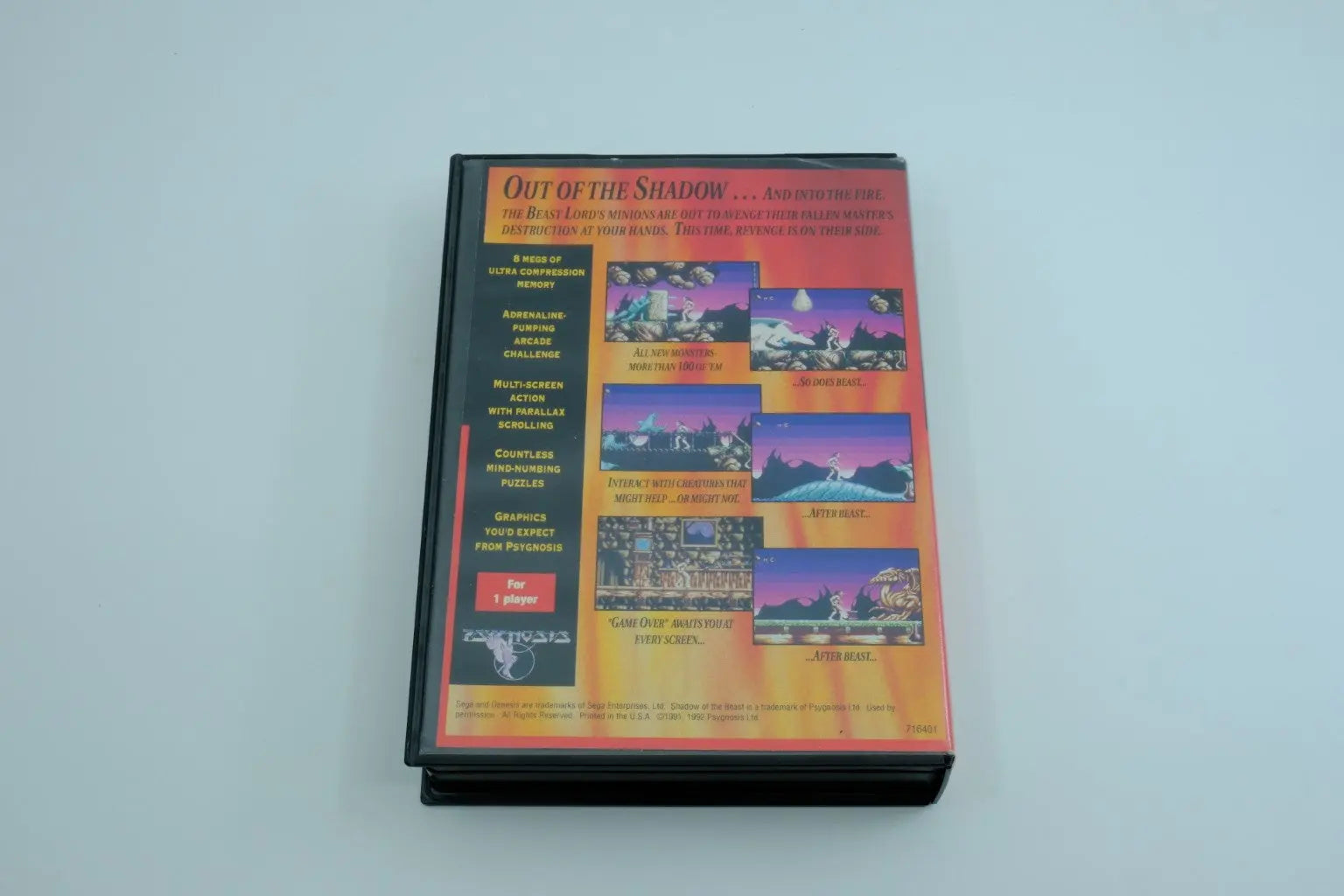 Shadow of the Beast II – Complete in Box RetroGate - Your Gateway to Classic Gaming