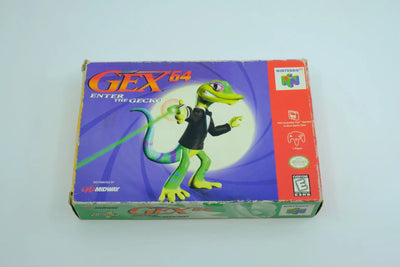 Gex 64: Enter the Gecko – Complete in Box RetroGate - Your Gateway to Classic Gaming