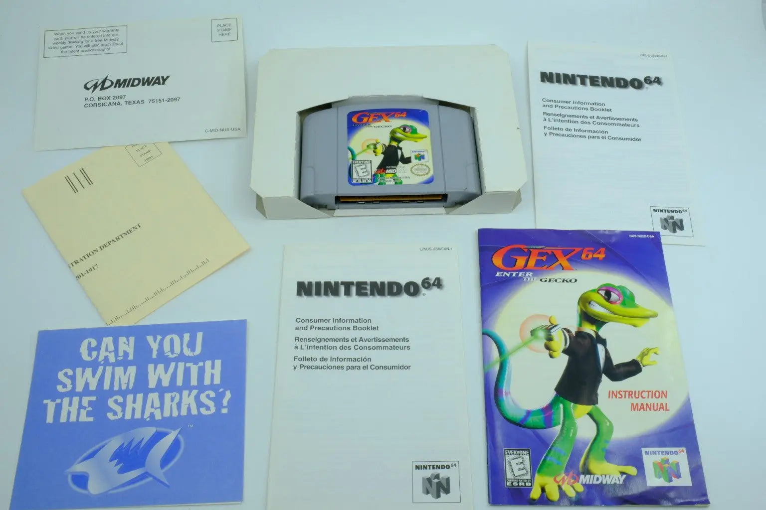 Gex 64: Enter the Gecko – Complete in Box RetroGate - Your Gateway to Classic Gaming