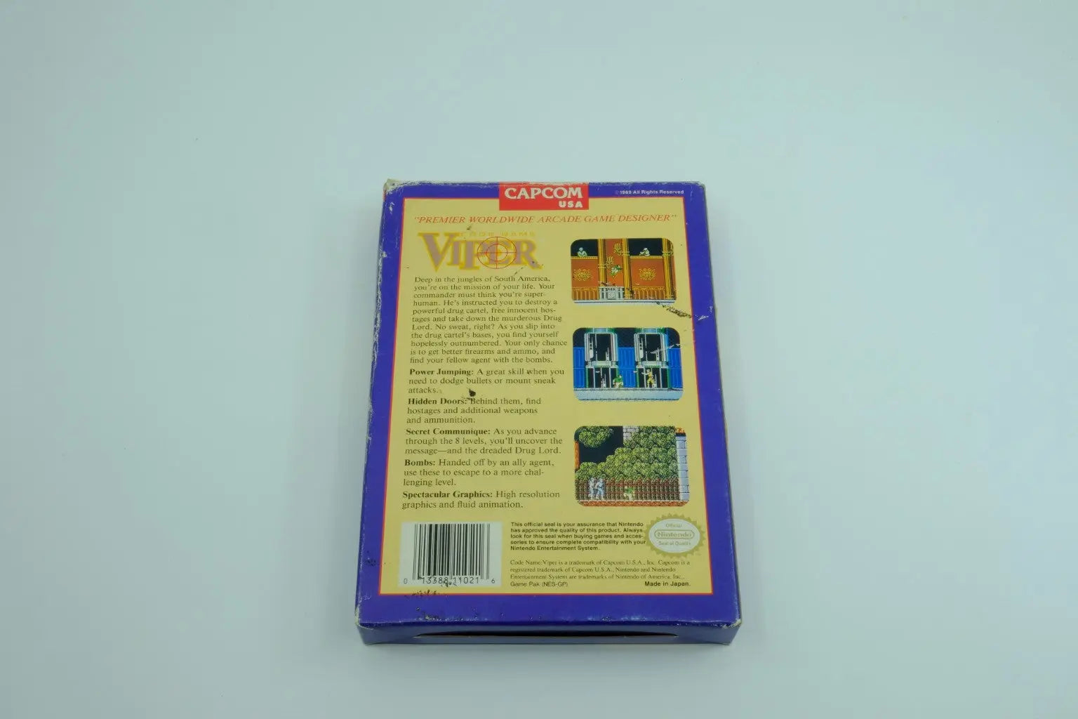 Code Name: Viper – Complete in Box RetroGate - Your Gateway to Classic Gaming