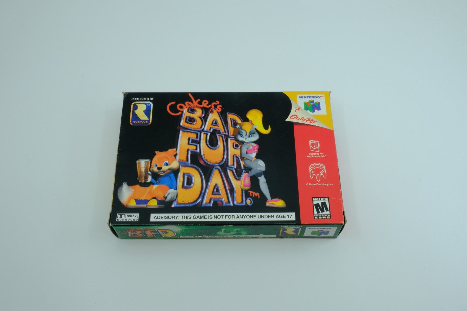 Conker’s Bad Fur Day – Complete in Box RetroGate - Your Gateway to Classic Gaming