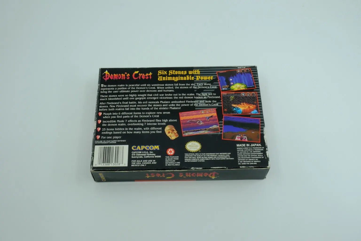 Demon’s Crest – Complete in Box RetroGate - Your Gateway to Classic Gaming
