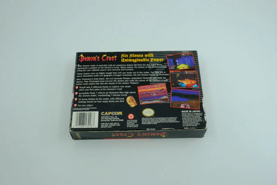 Demon’s Crest – Complete in Box RetroGate - Your Gateway to Classic Gaming