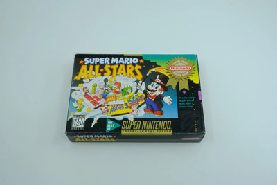 Super Mario All-Stars – Complete in Box RetroGate - Your Gateway to Classic Gaming