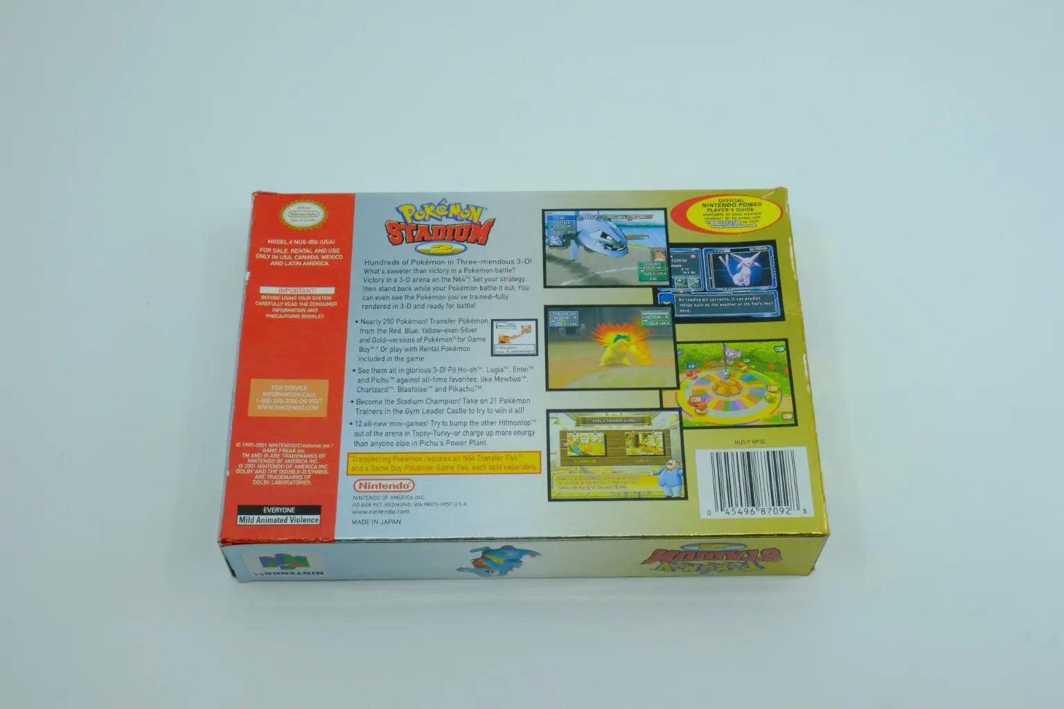 Pokémon Stadium 2 – Complete in Box RetroGate - Your Gateway to Classic Gaming