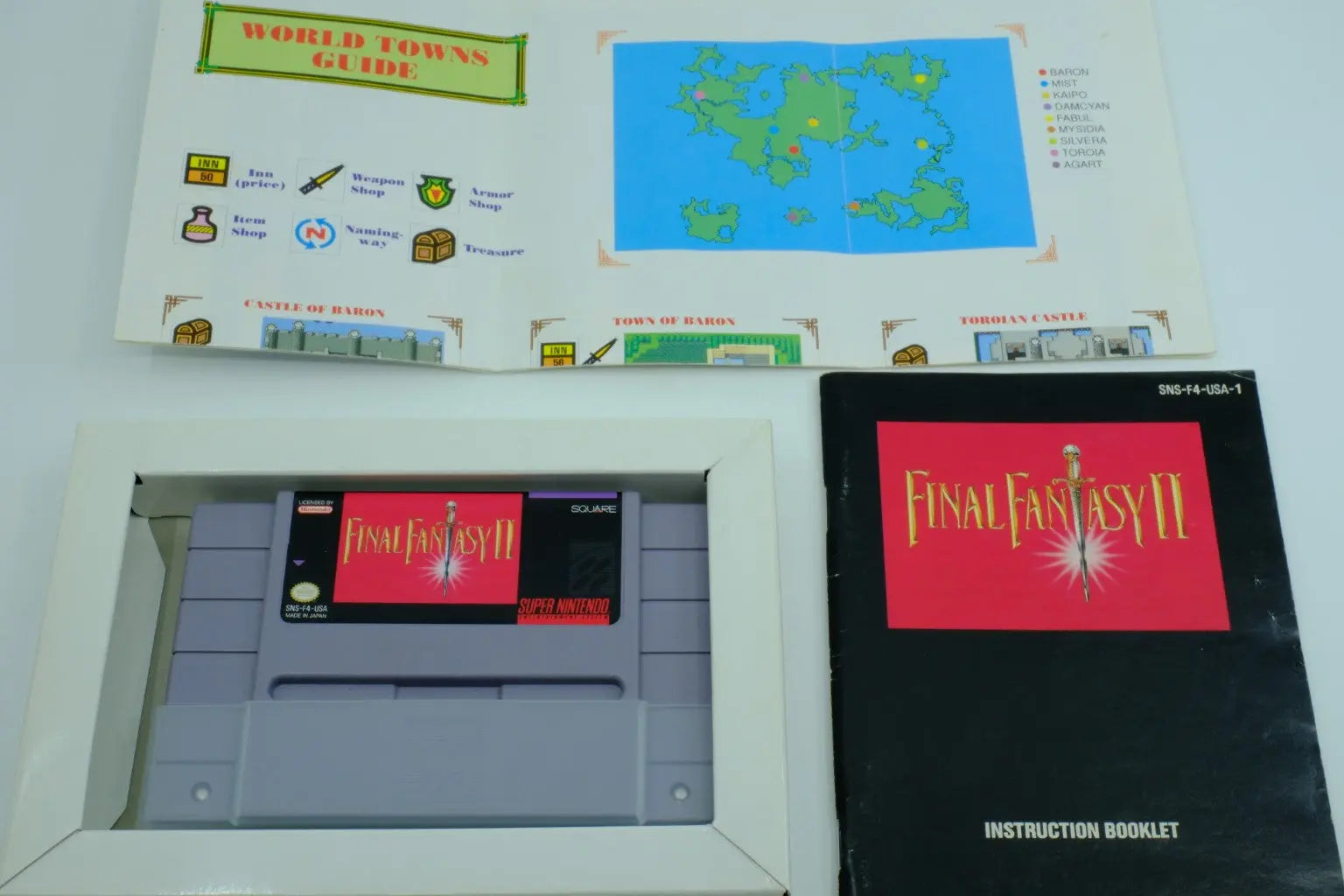 Final Fantasy II – Complete in Box RetroGate - Your Gateway to Classic Gaming