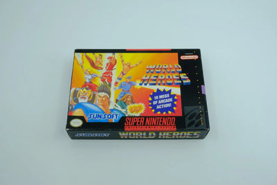 World Heroes – Complete in Box RetroGate - Your Gateway to Classic Gaming