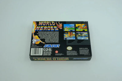 World Heroes – Complete in Box RetroGate - Your Gateway to Classic Gaming