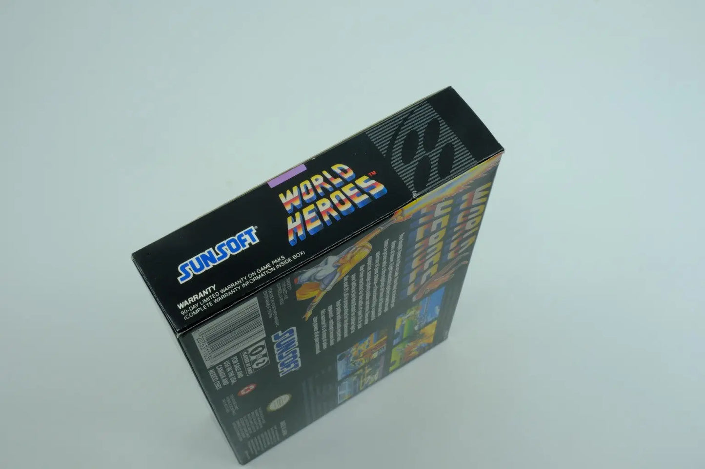 World Heroes – Complete in Box RetroGate - Your Gateway to Classic Gaming