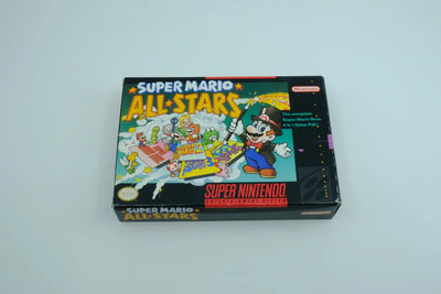 Super Mario All-Stars – Complete in Box RetroGate - Your Gateway to Classic Gaming