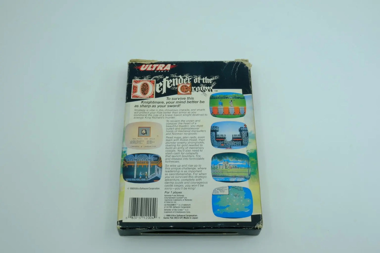 Defender of the Crown – Complete in Box RetroGate - Your Gateway to Classic Gaming