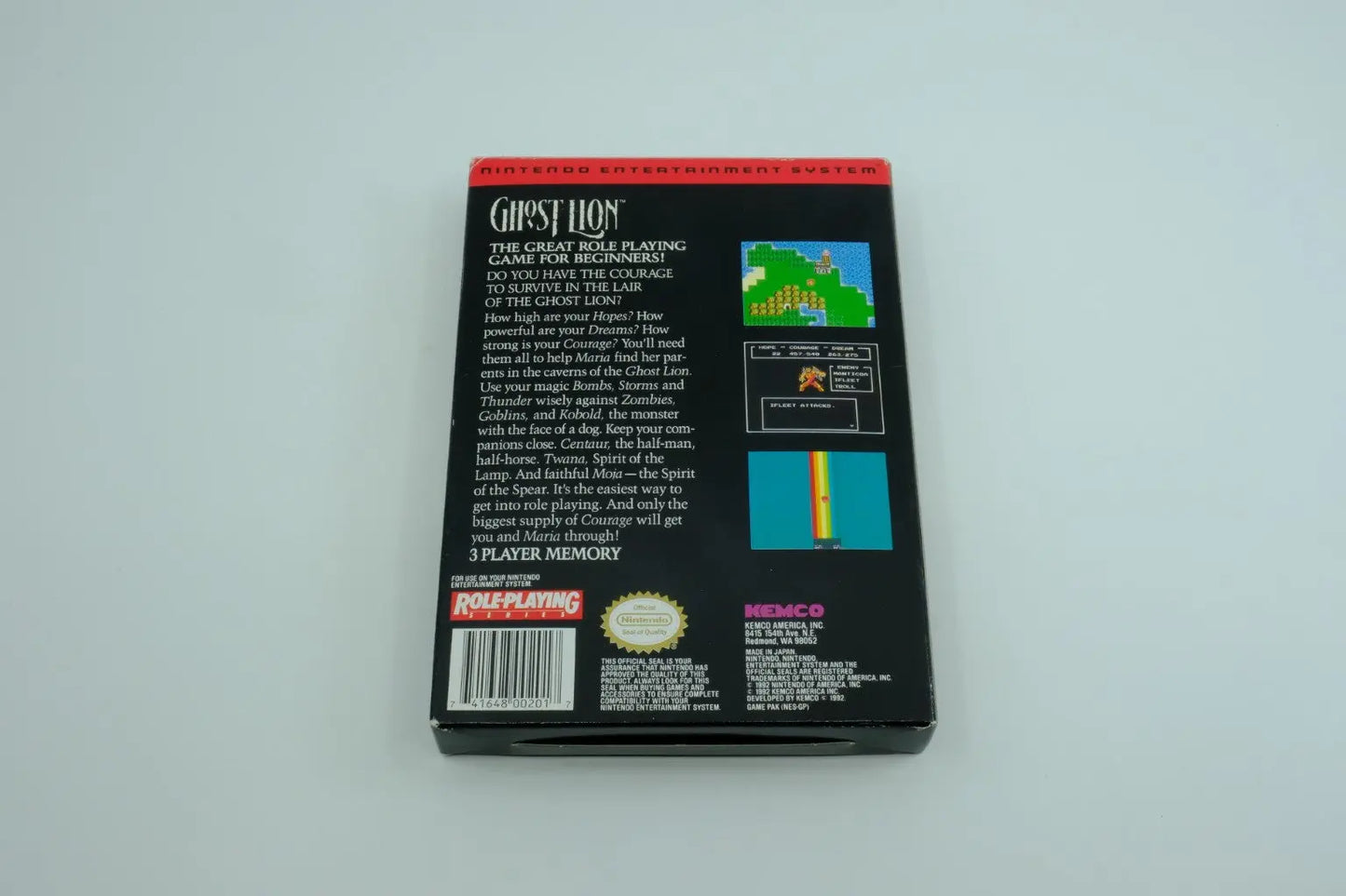 Ghost Lion – Complete in Box RetroGate - Your Gateway to Classic Gaming