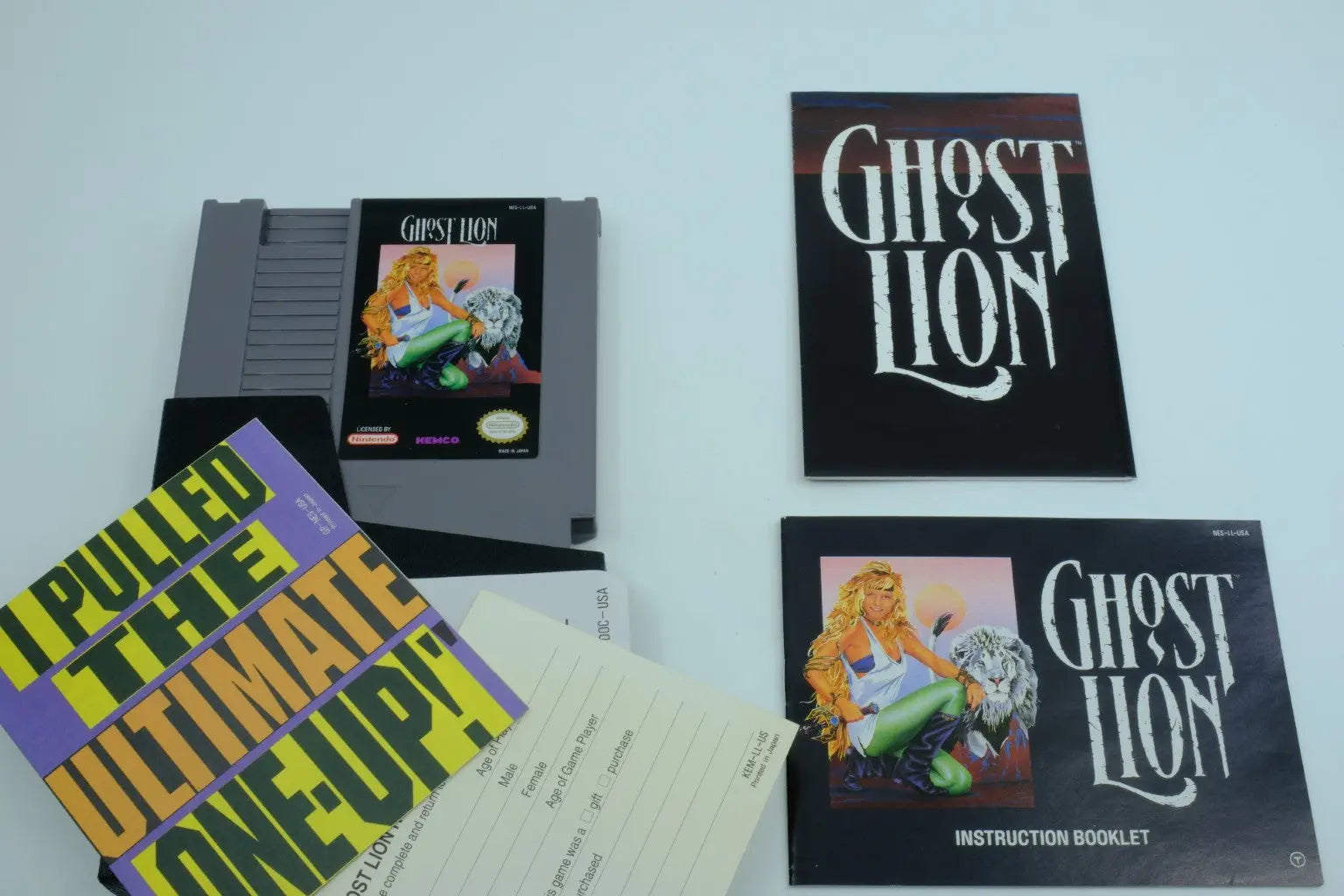 Ghost Lion – Complete in Box RetroGate - Your Gateway to Classic Gaming