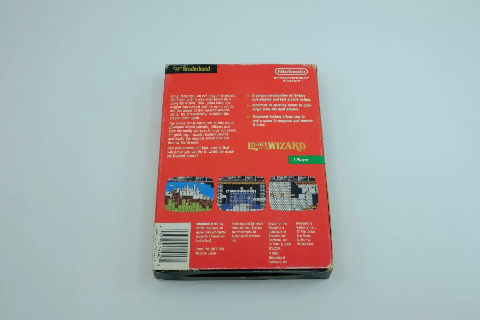 Legacy of the Wizard – Complete in Box RetroGate - Your Gateway to Classic Gaming
