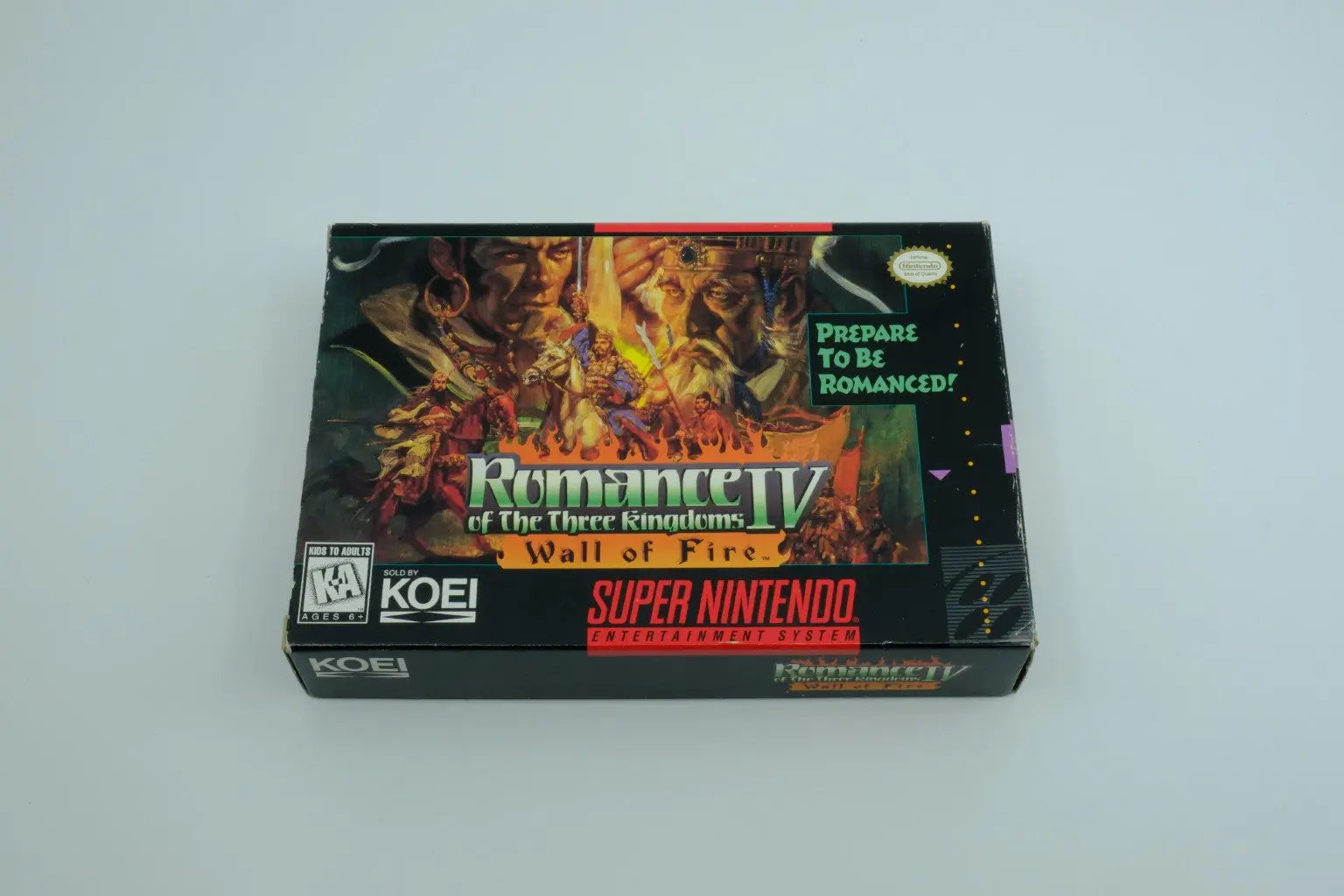 Romance of the Three Kingdoms IV: Wall of Fire – Complete in Box RetroGate - Your Gateway to Classic Gaming
