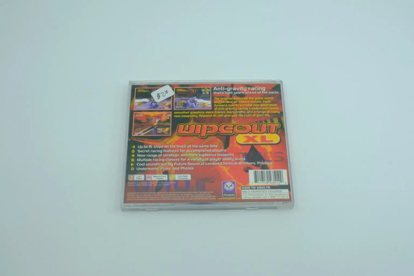 WipEout XL – Complete in Box RetroGate - Your Gateway to Classic Gaming
