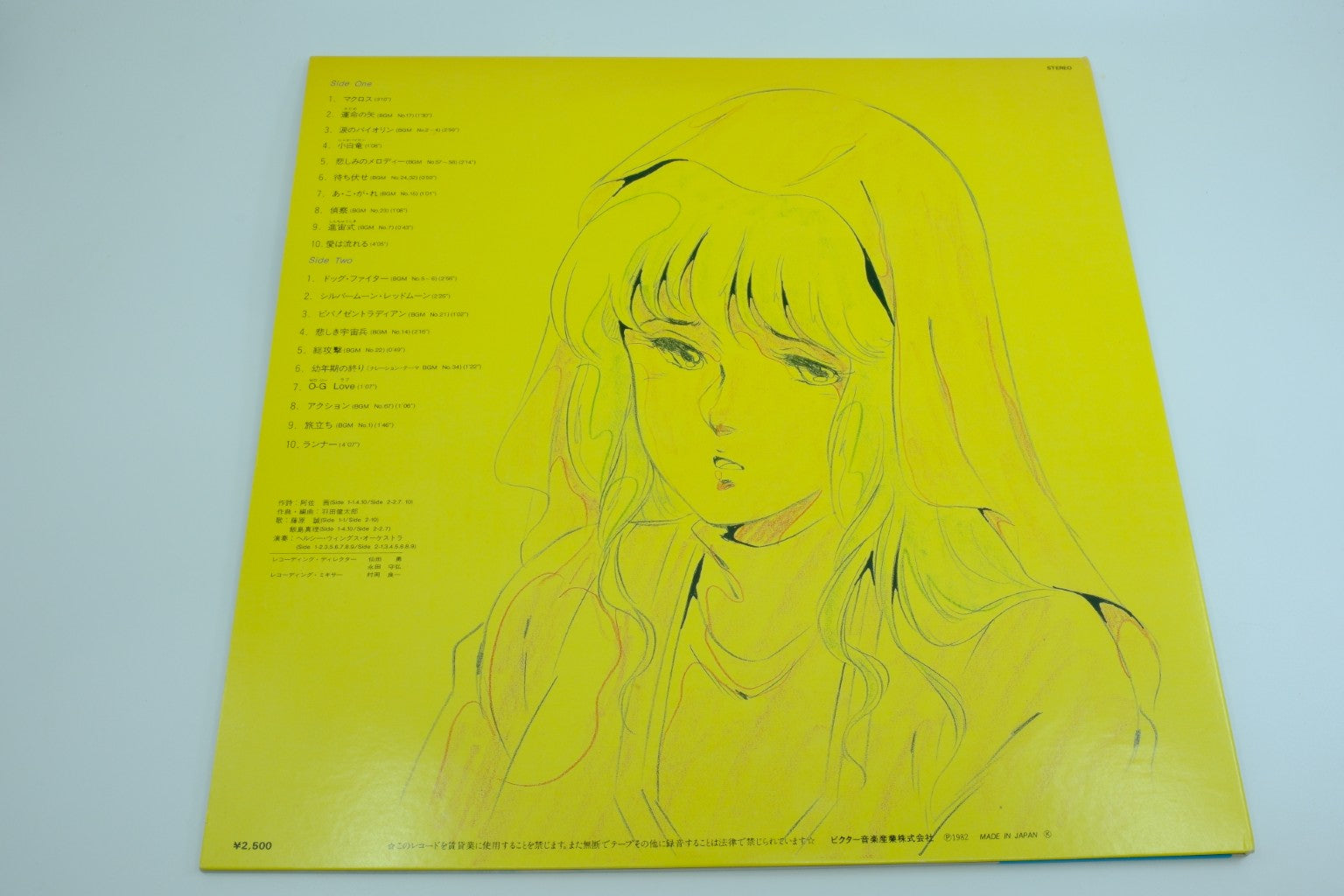 Macross — Vinyl Record (BGM / Songs Collection) RetroGate - Your Gateway to Classic Gaming