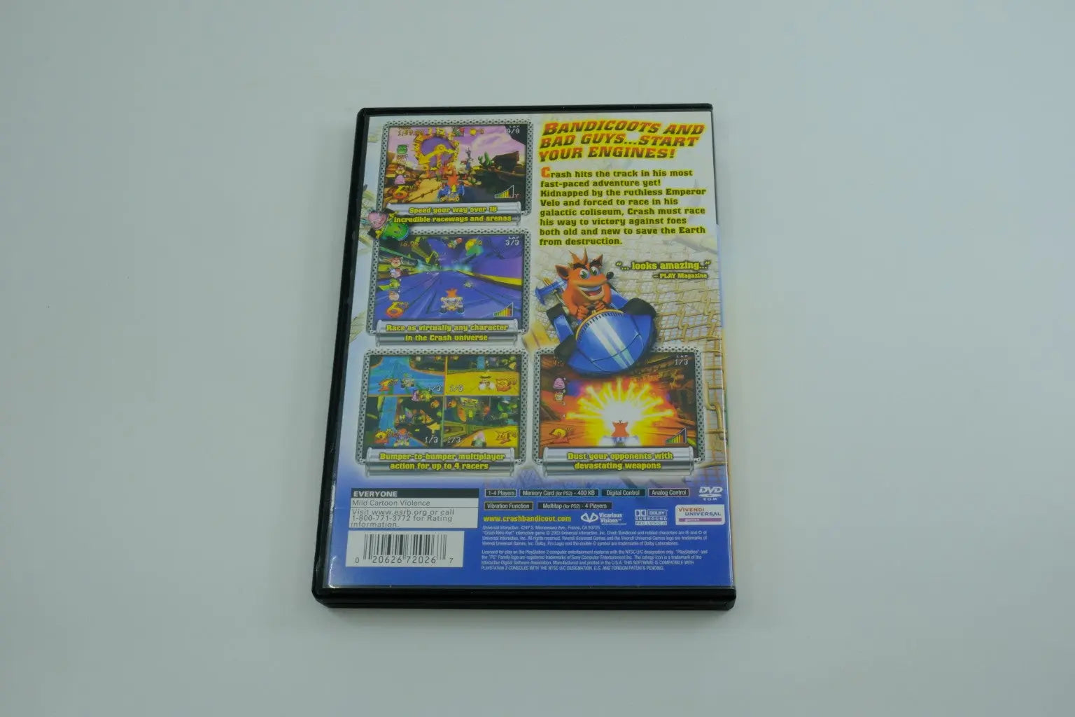 Crash Nitro Kart – Complete in Box RetroGate - Your Gateway to Classic Gaming