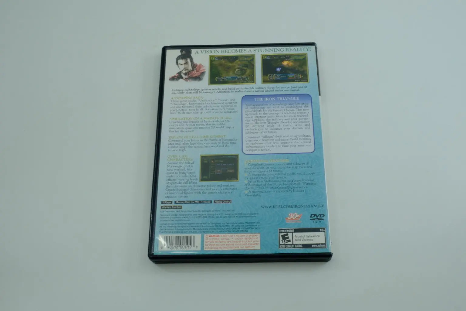 Nobunaga’s Ambition: Iron Triangle – Complete in Box RetroGate - Your Gateway to Classic Gaming