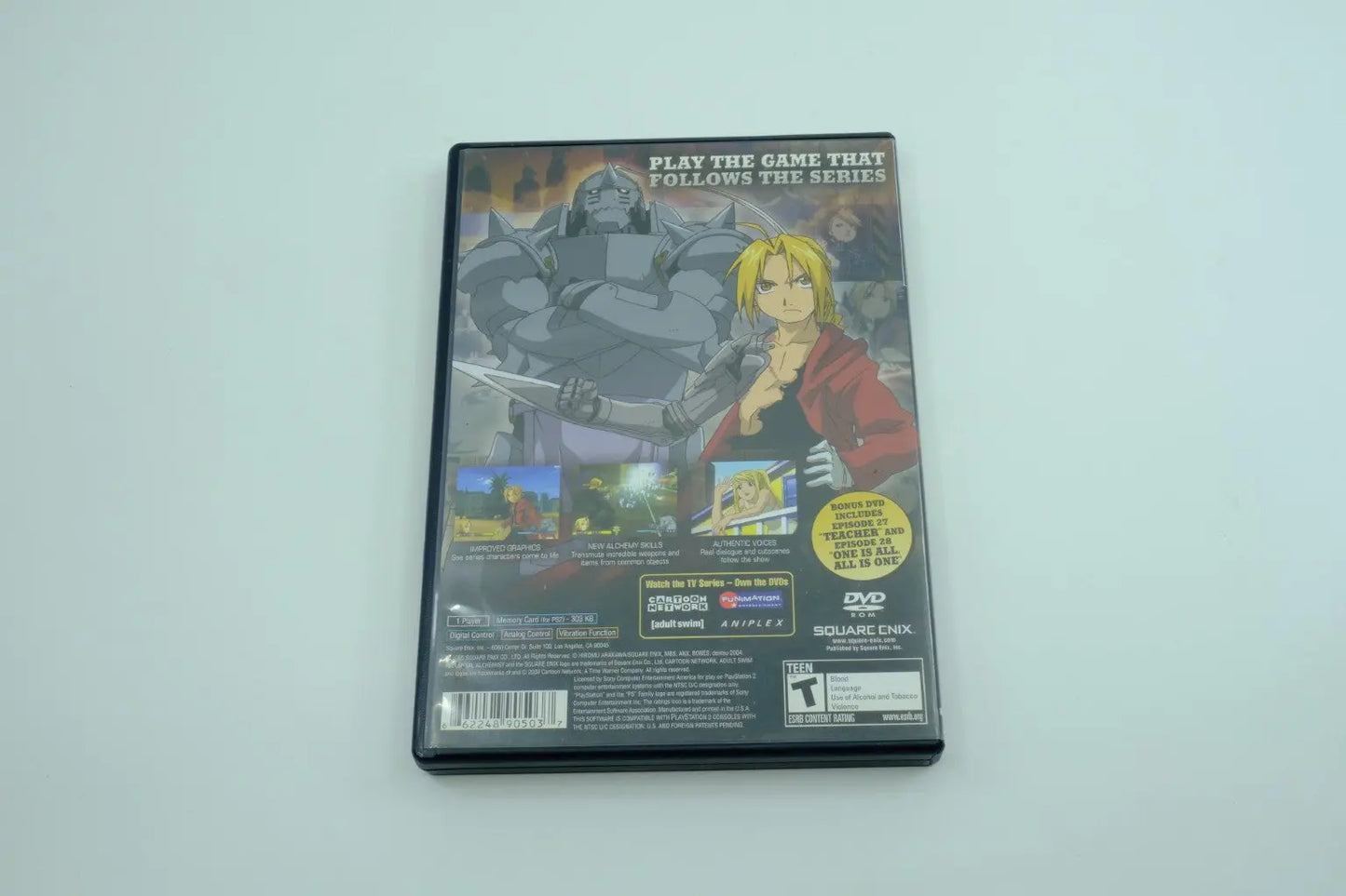 Fullmetal Alchemist 2: Curse of the Crimson Elixir – Complete in Box RetroGate - Your Gateway to Classic Gaming