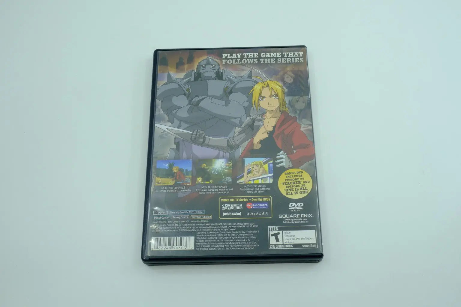 Fullmetal Alchemist 2: Curse of the Crimson Elixir – Complete in Box RetroGate - Your Gateway to Classic Gaming