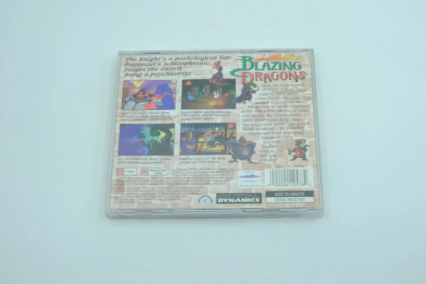 Blazing Dragons – Complete in Box RetroGate - Your Gateway to Classic Gaming