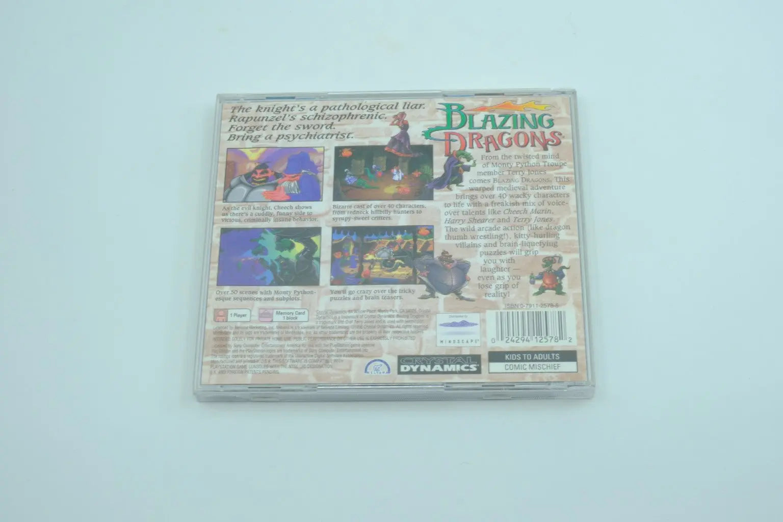Blazing Dragons – Complete in Box RetroGate - Your Gateway to Classic Gaming