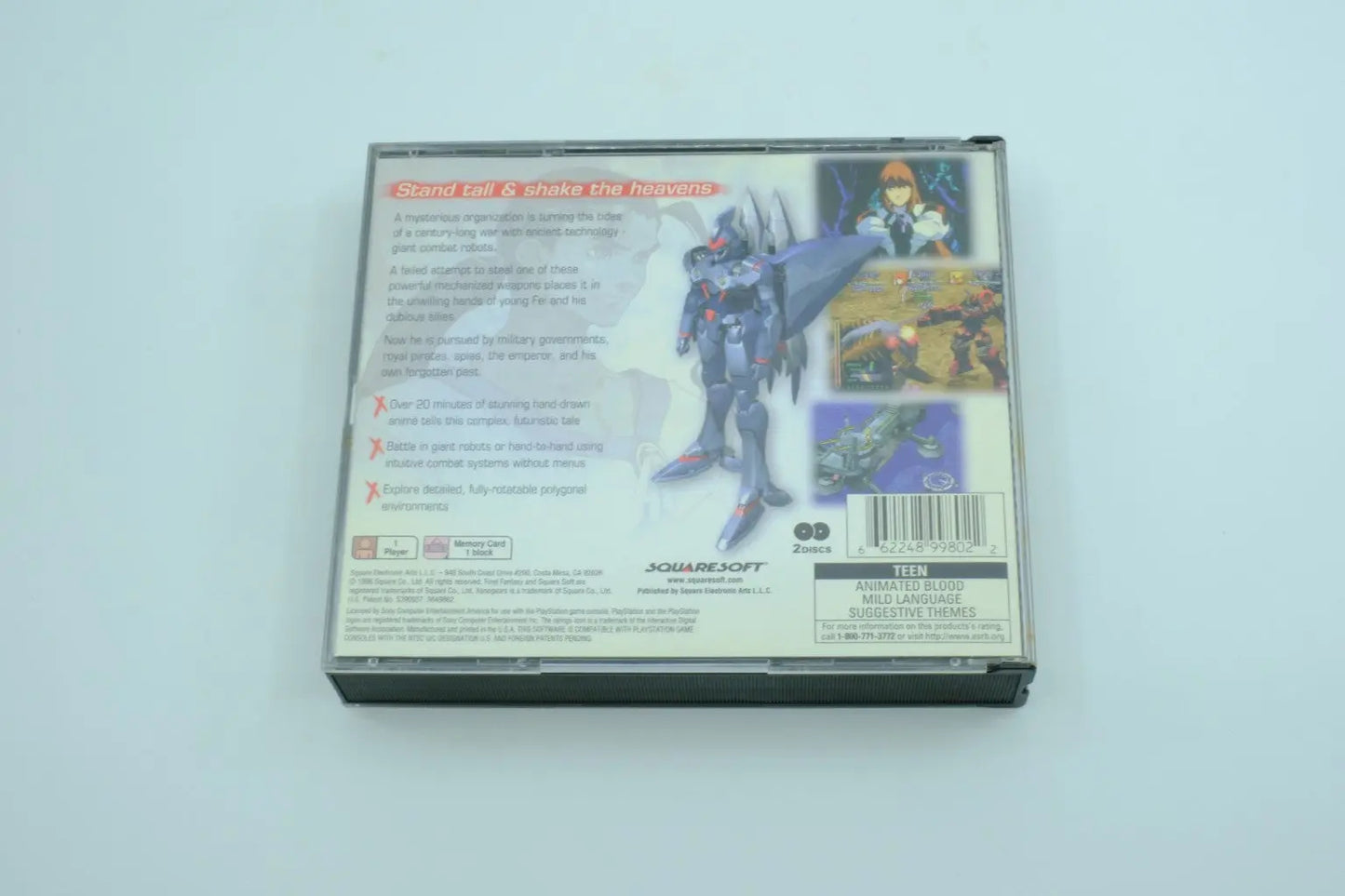 Xenogears – Complete in Box RetroGate - Your Gateway to Classic Gaming