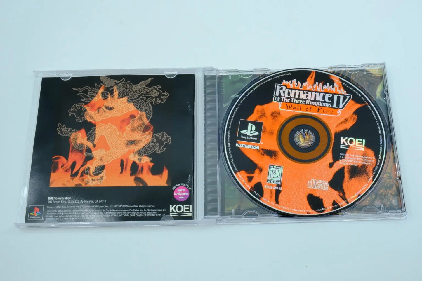 Romance of the Three Kingdoms IV: Wall of Fire – Complete in Box RetroGate - Your Gateway to Classic Gaming