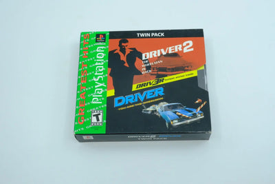 Driver / Driver 2 Twin Pack – Complete in Box with Sleeve RetroGate - Your Gateway to Classic Gaming