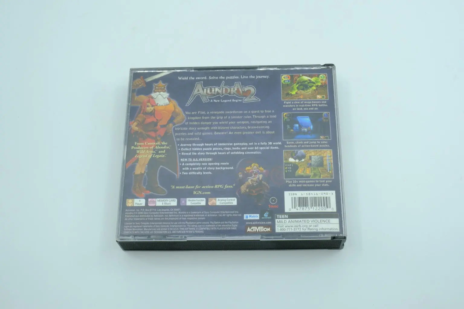 Alundra 2 – Complete in Box RetroGate - Your Gateway to Classic Gaming