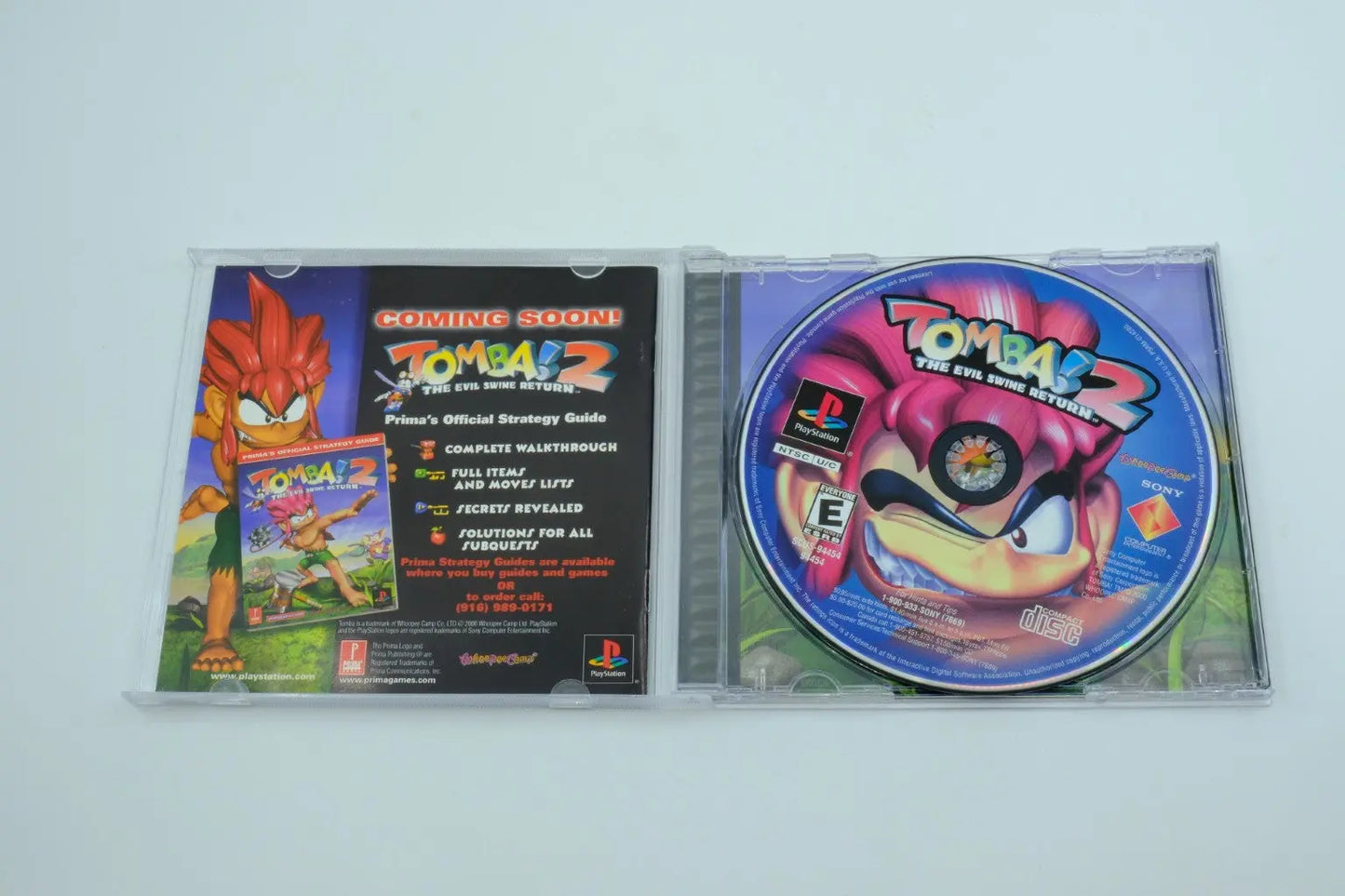 Tomba! 2: The Evil Swine Return – Complete in Box RetroGate - Your Gateway to Classic Gaming