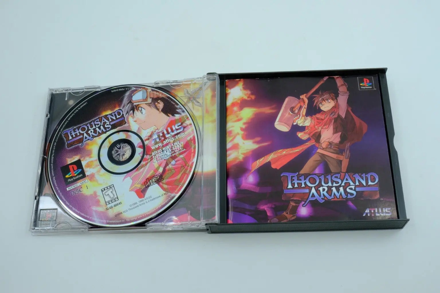 Thousand Arms – Complete in Box + Soundtrack + Demo RetroGate - Your Gateway to Classic Gaming