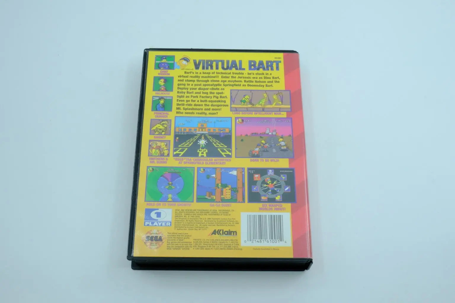 Virtual Bart – Complete in Box RetroGate - Your Gateway to Classic Gaming