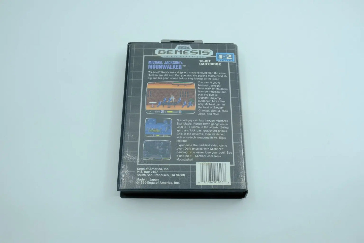 Michael Jackson’s Moonwalker – Complete in Box RetroGate - Your Gateway to Classic Gaming