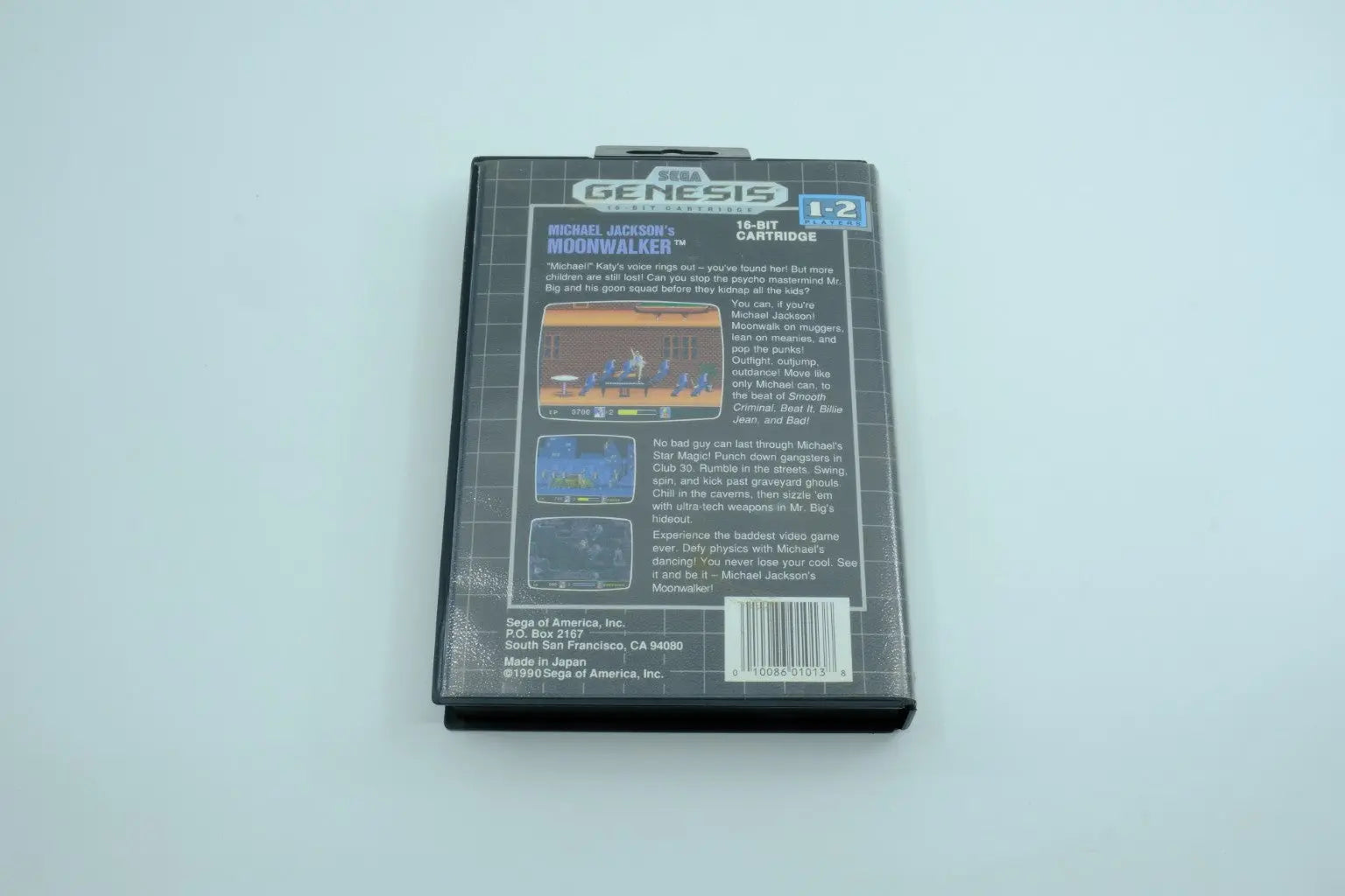 Michael Jackson’s Moonwalker – Complete in Box RetroGate - Your Gateway to Classic Gaming