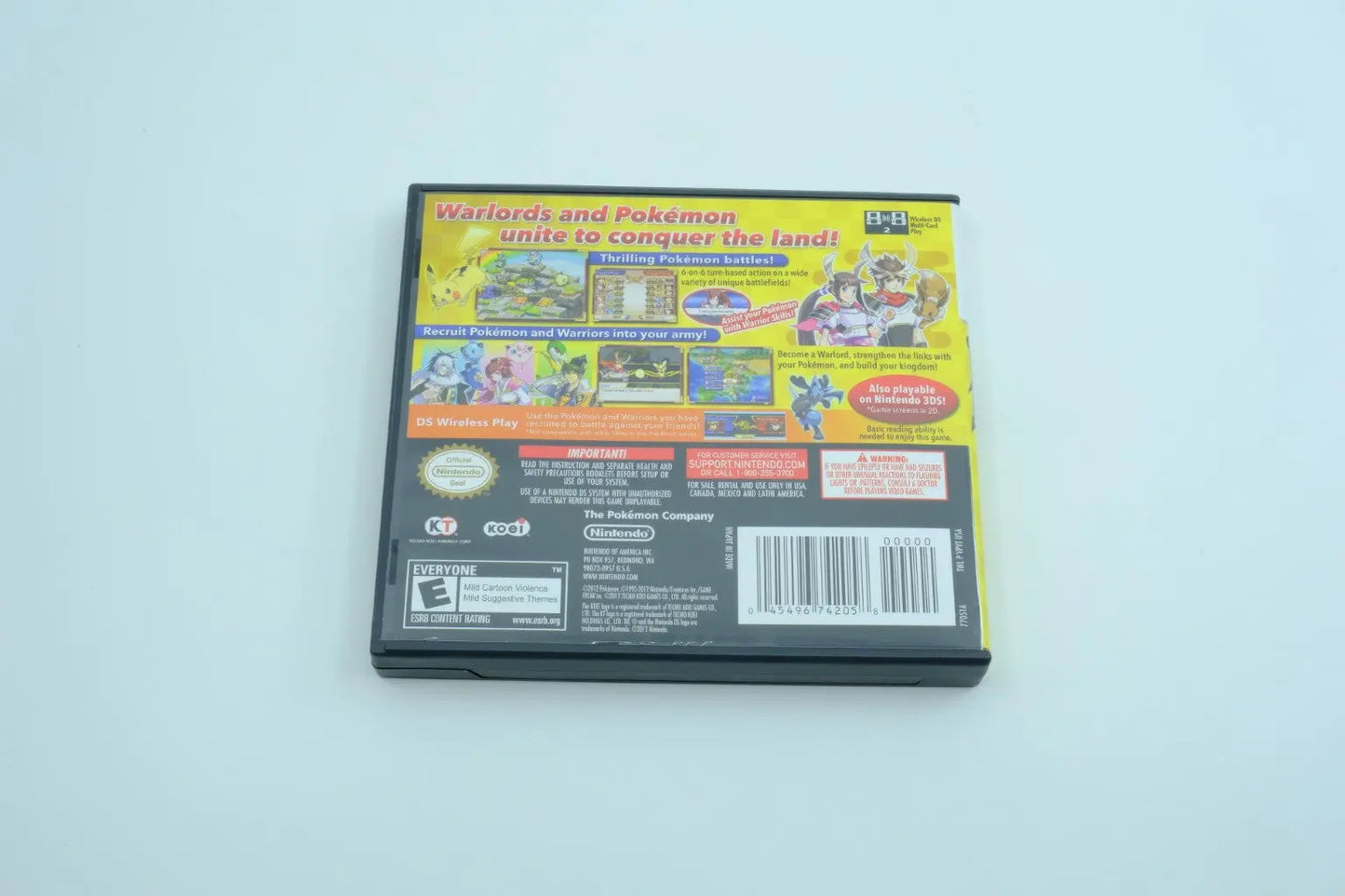 Pokemon Conquest – Complete in Box RetroGate - Your Gateway to Classic Gaming