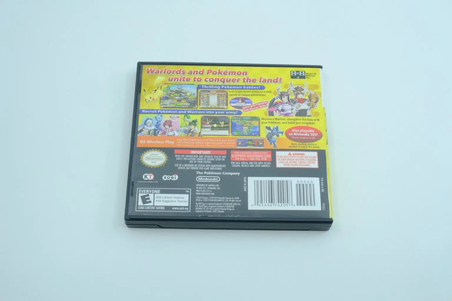 Pokemon Conquest – Complete in Box RetroGate - Your Gateway to Classic Gaming